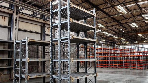 Top 5 racks lourds d'occasion pour un entrepôt efficace